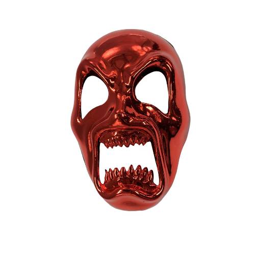 GUNMANSA Glossy Red Screaming Alien Mask