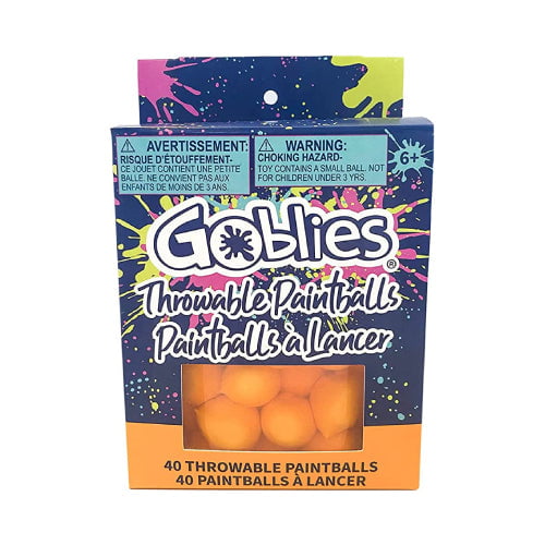 GUNMANSA GOBLIES THROWABLE PAINTBALLS ORANGE - 40CT