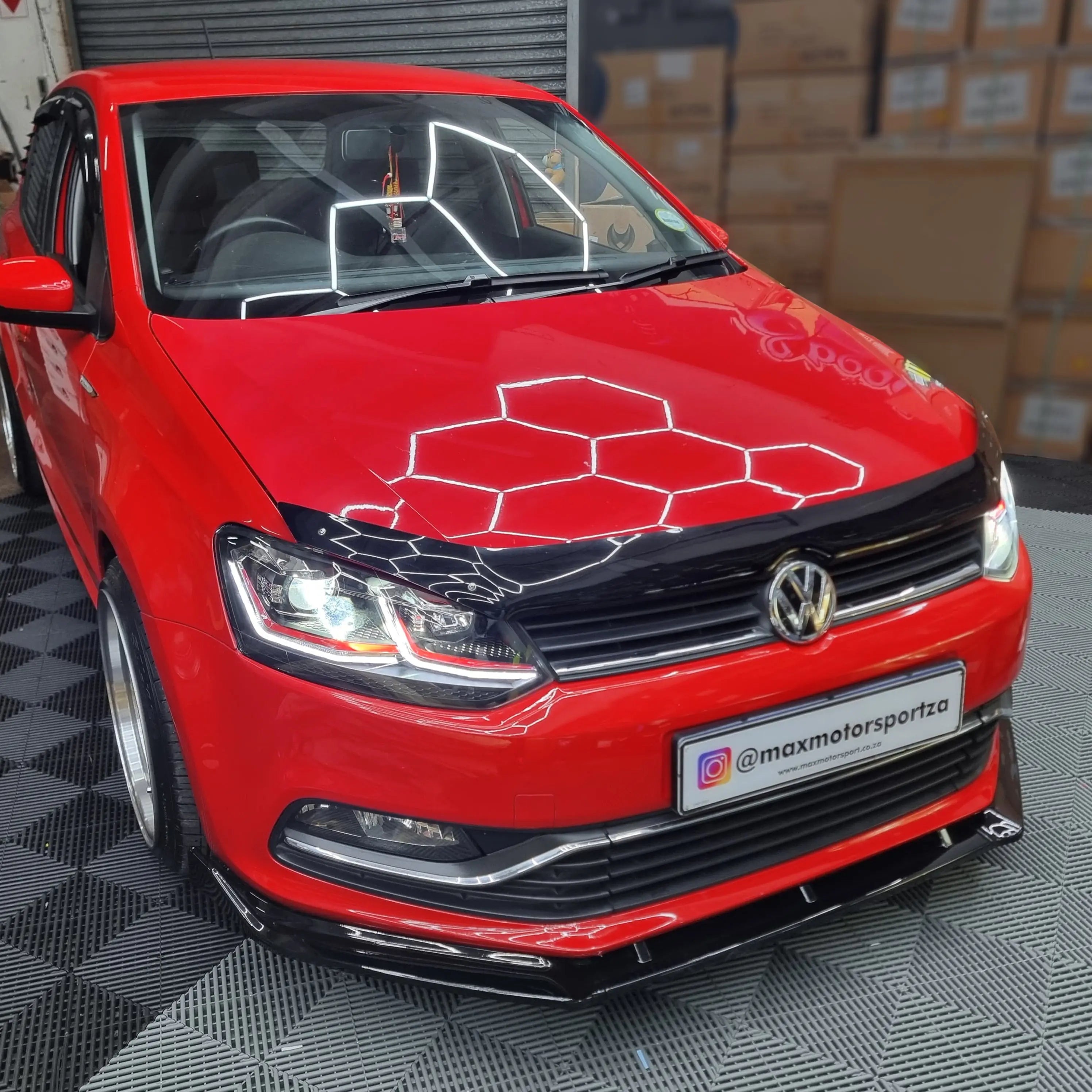 GUNMANSA Golf 7.5 Style Projector Headlight -  Suitable To Fit VW Polo 6 (10-On)