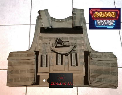 GUNMANSA GUNMANSA Level 3 Bullet Proof Vest Ballistic Steel Special - GSA