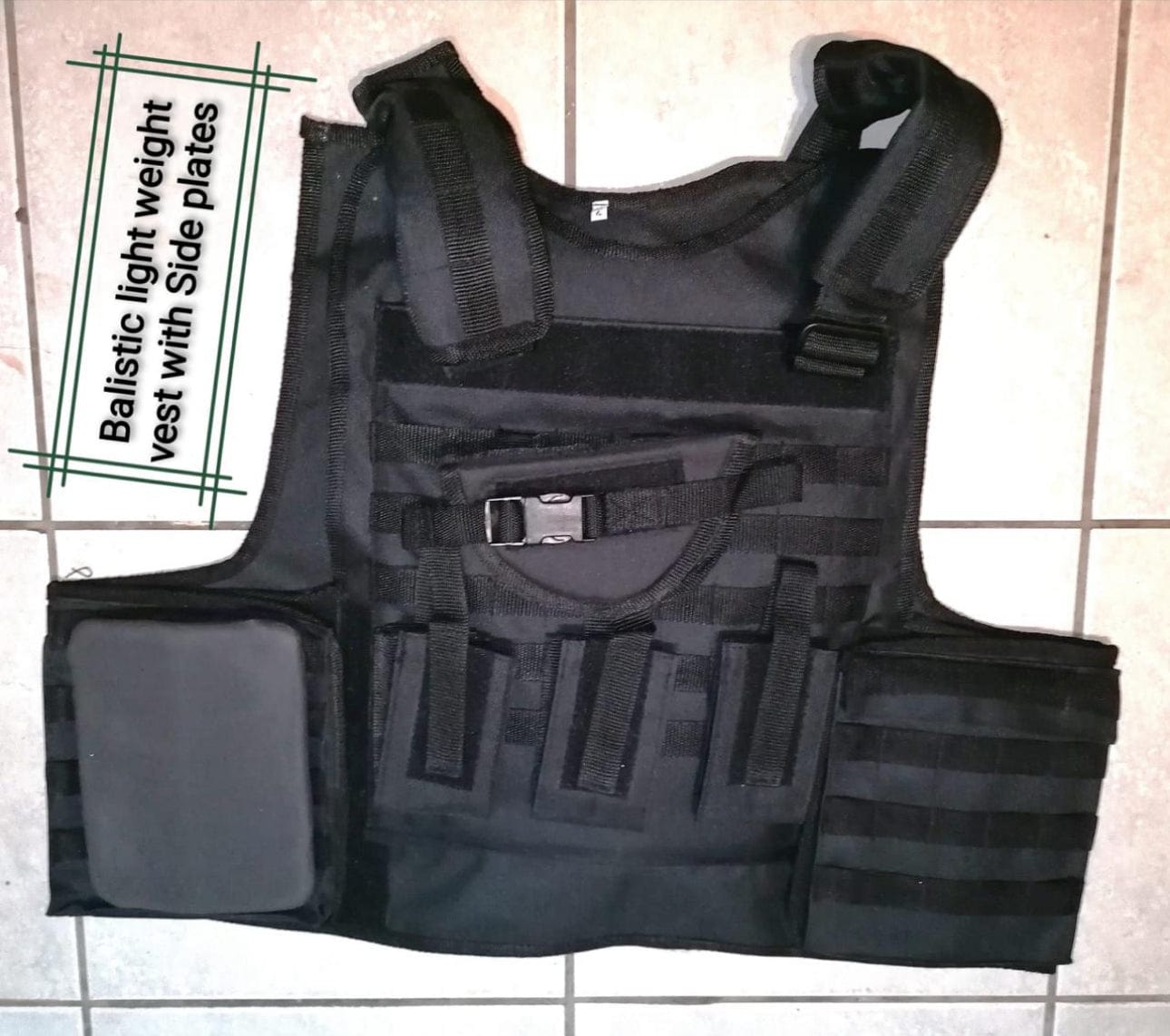 GUNMANSA GUNMANSA Level 3 Bullet Proof Vest Ballistic Steel Special - GSA