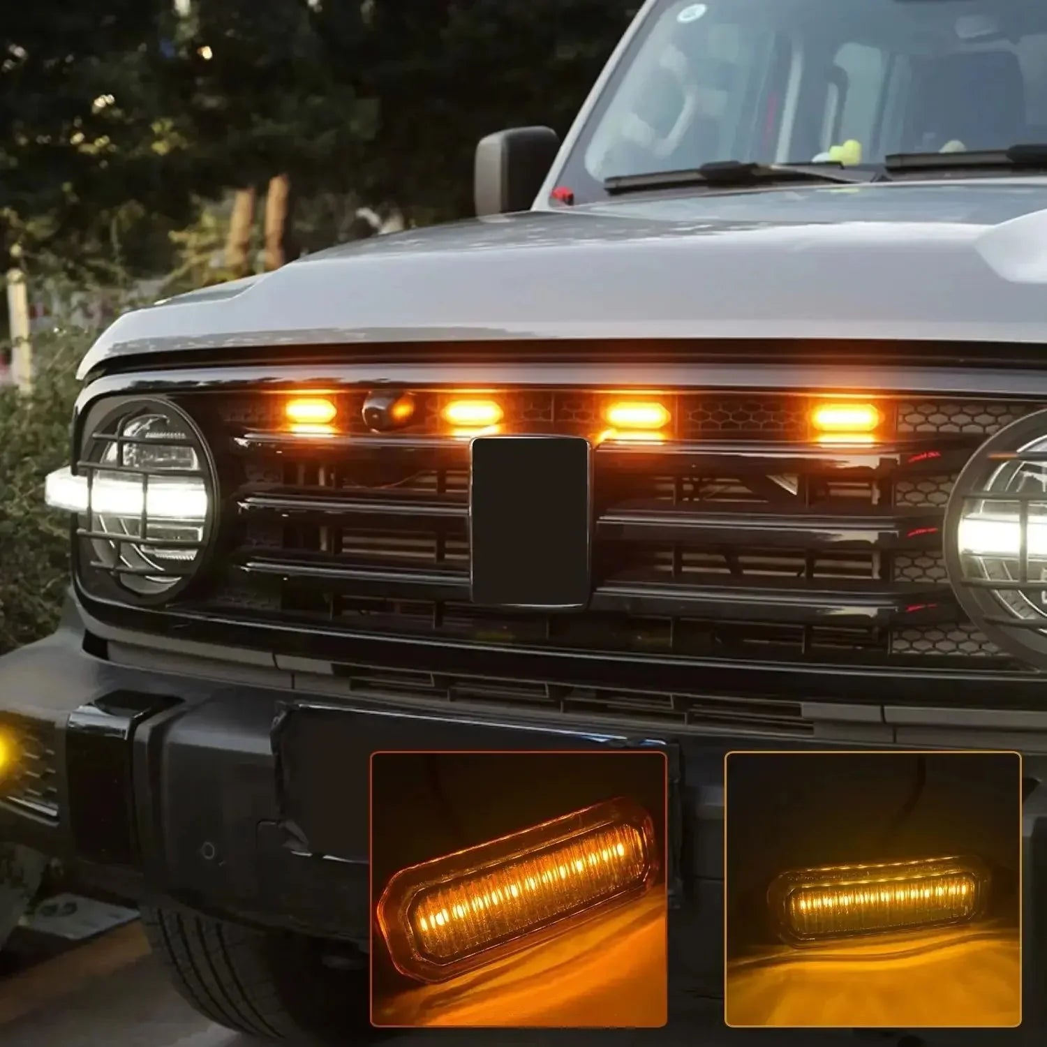 GUNMANSA GWM Tank 300 (24-On) 4 POD LED Grille Lights With Wiring