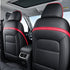 GUNMANSA GWM Tank 300 (25-On) Premium Luxury Car Seat Covers - Front & Rear Full Set (Black & Red)