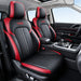 GUNMANSA GWM Tank 300 (25-On) Premium Luxury Car Seat Covers - Front & Rear Full Set (Black & Red)