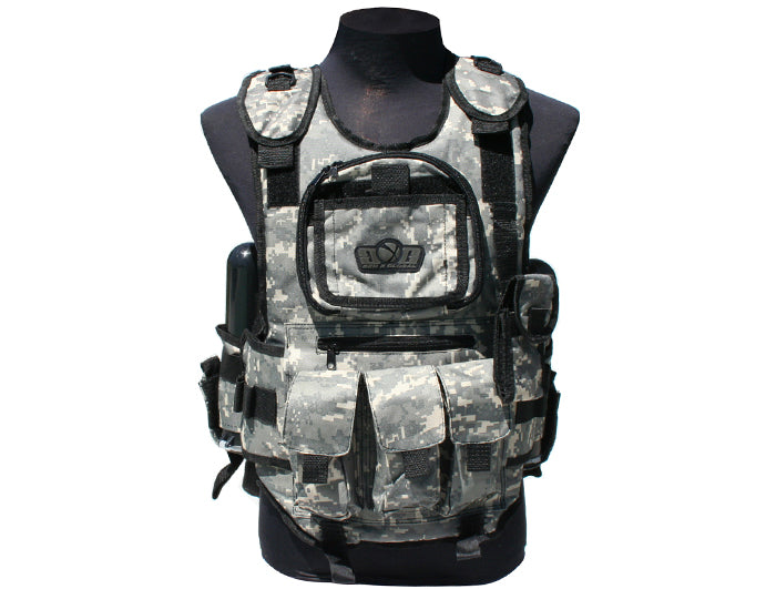 GUNMANSA GXG Paintball Deluxe Tactical Vest Digi ACU