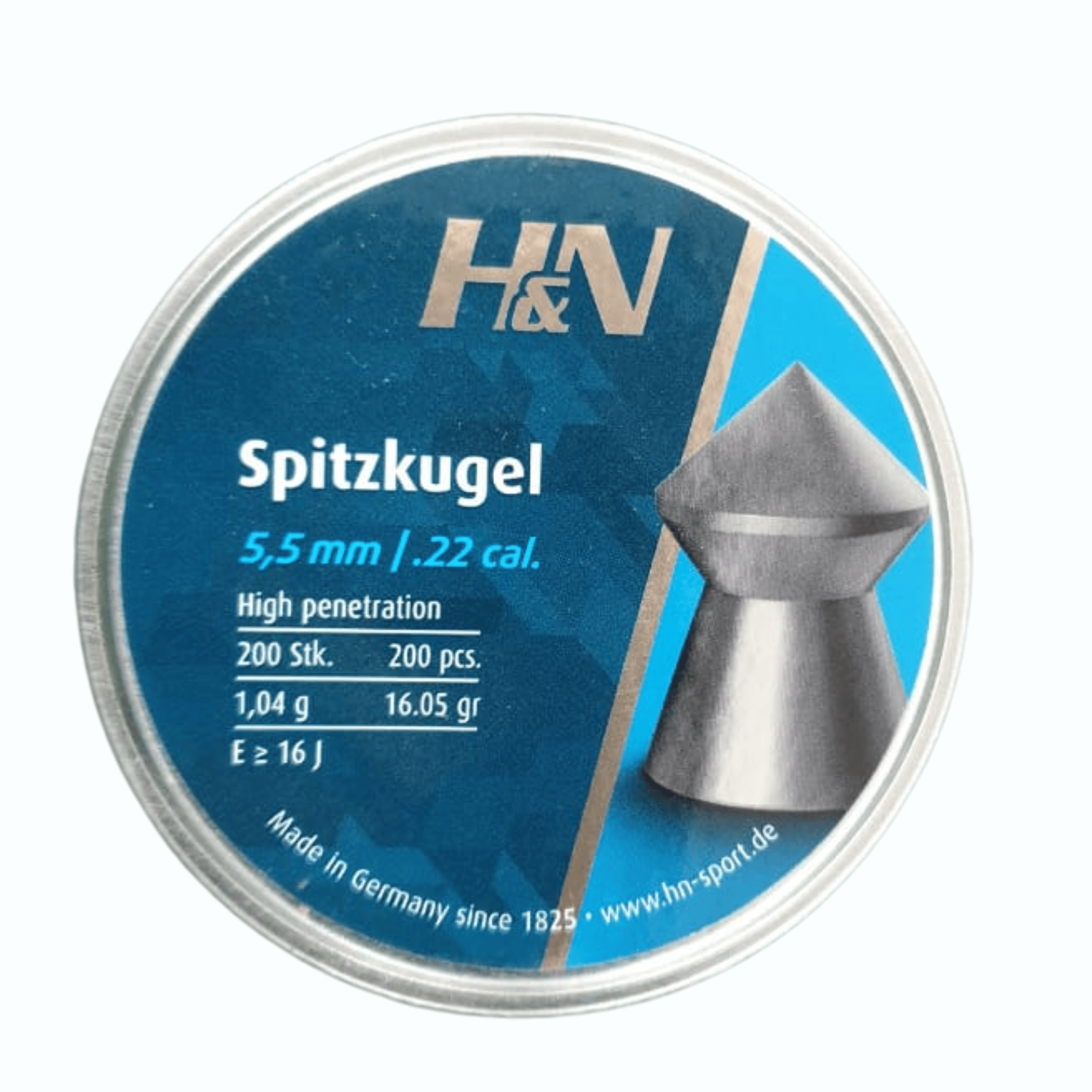 GUNMANSA H&N Spitzkugel 5.5mm Pellets