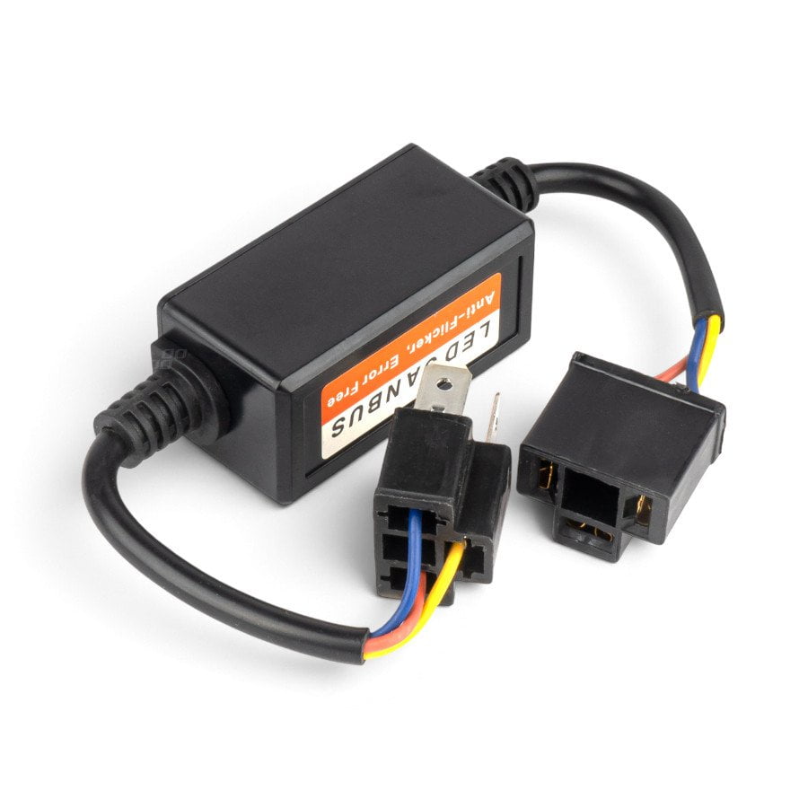 GUNMANSA H4 LED Canbus relay resistor – Anti-Flicker/Error Free (each)