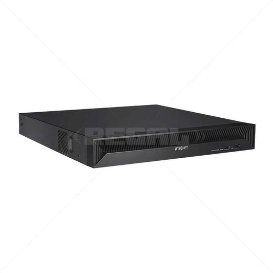 GUNMANSA Hanwha 16 CH Q-Series NVR 128Mbps PoE HDMI & VGA 2 SATA Bays