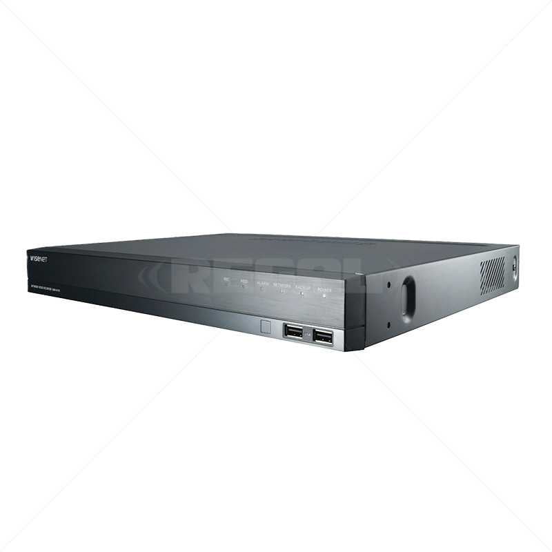 GUNMANSA Hanwha 8 CH X-Series NVR 100Mbps PoE HDMI & VGA 8 SATA Bays