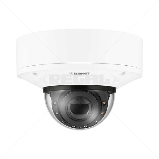 GUNMANSA Hanwha X-Series Dome 8MP 50m IR 4.4-9.3mm MVF Lens IP66