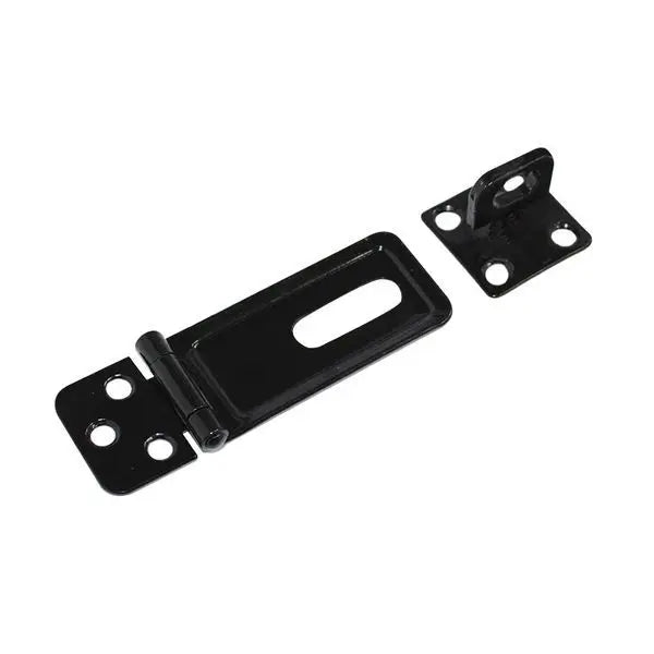 GUNMANSA Hasp & Staple, Black, 90mm