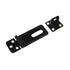 GUNMANSA Hasp & Staple, Black, 90mm