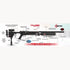 GUNMANSA Hatsan Air Rifle Factor Sniper-L 5.5mm (Bolt Action|21|1070 FPS|51J|102cm|3.6g|5.5mm)