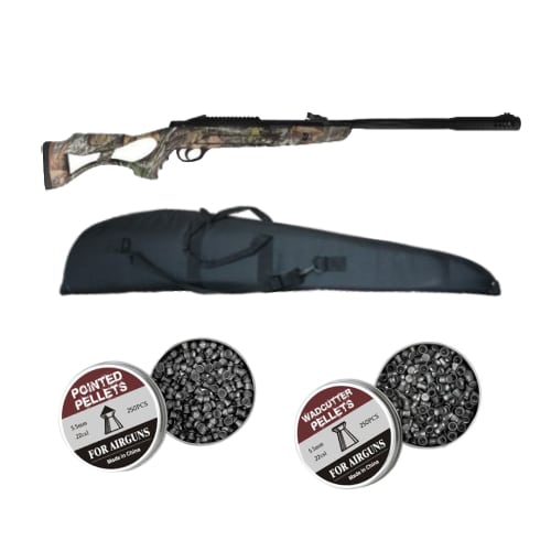 GUNMANSA Hatsan Airtact ED Camo Mossy Oak Air Guns, 5.5mm