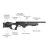 GUNMANSA Hatsan Barrage PCP Rifle (Semi Auto|12|970 FPS|42J|104cm|4.62kg|5.5mm)