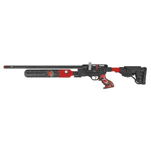 GUNMANSA Hatsan Factor RC Red PCP Rifle (Bolt Action|21|950 FPS|40J|102cm|3.6kg|5.5mm)