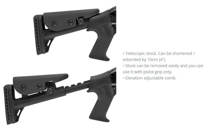 GUNMANSA Hatsan Galatian 5 PCP Rifle (Semi Auto|12|950 FPS|39.8J|97cm|4.1kg|5.5mm)