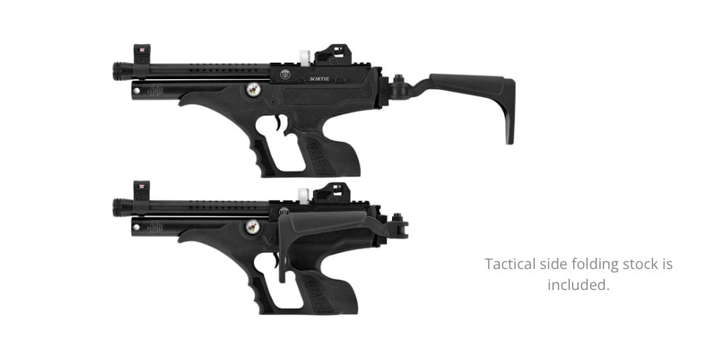 GUNMANSA Hatsan Sortie PCP Rifle (Semi Auto|12|700 FPS|21.5J|46-63.5cm|2.16kg|5.5mm)