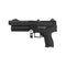 GUNMANSA HATSAN VELOX BLACK 5.5MM PISTOL