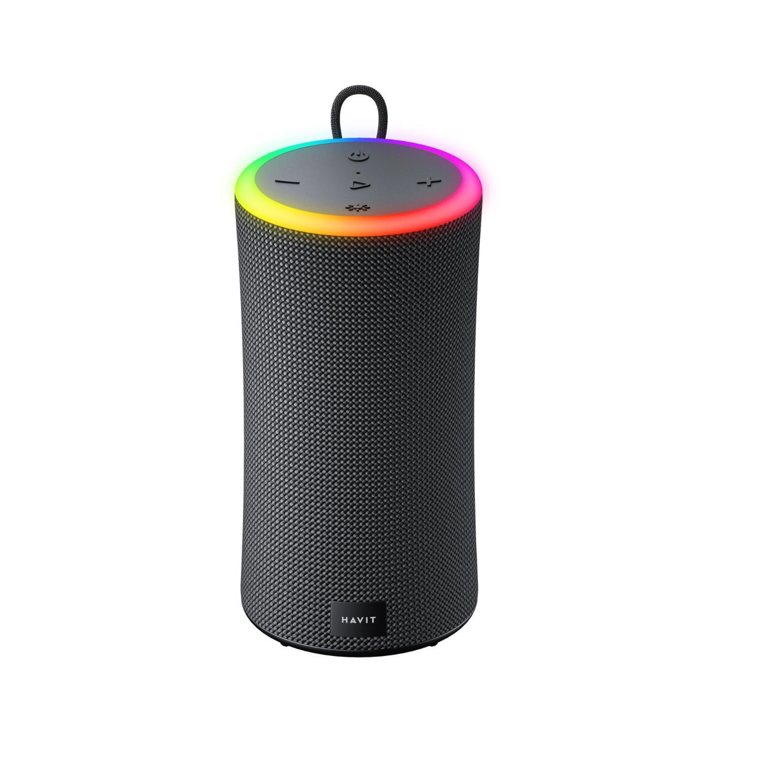 GUNMANSA Havit Ring Light Wireless Speaker - Large - Black