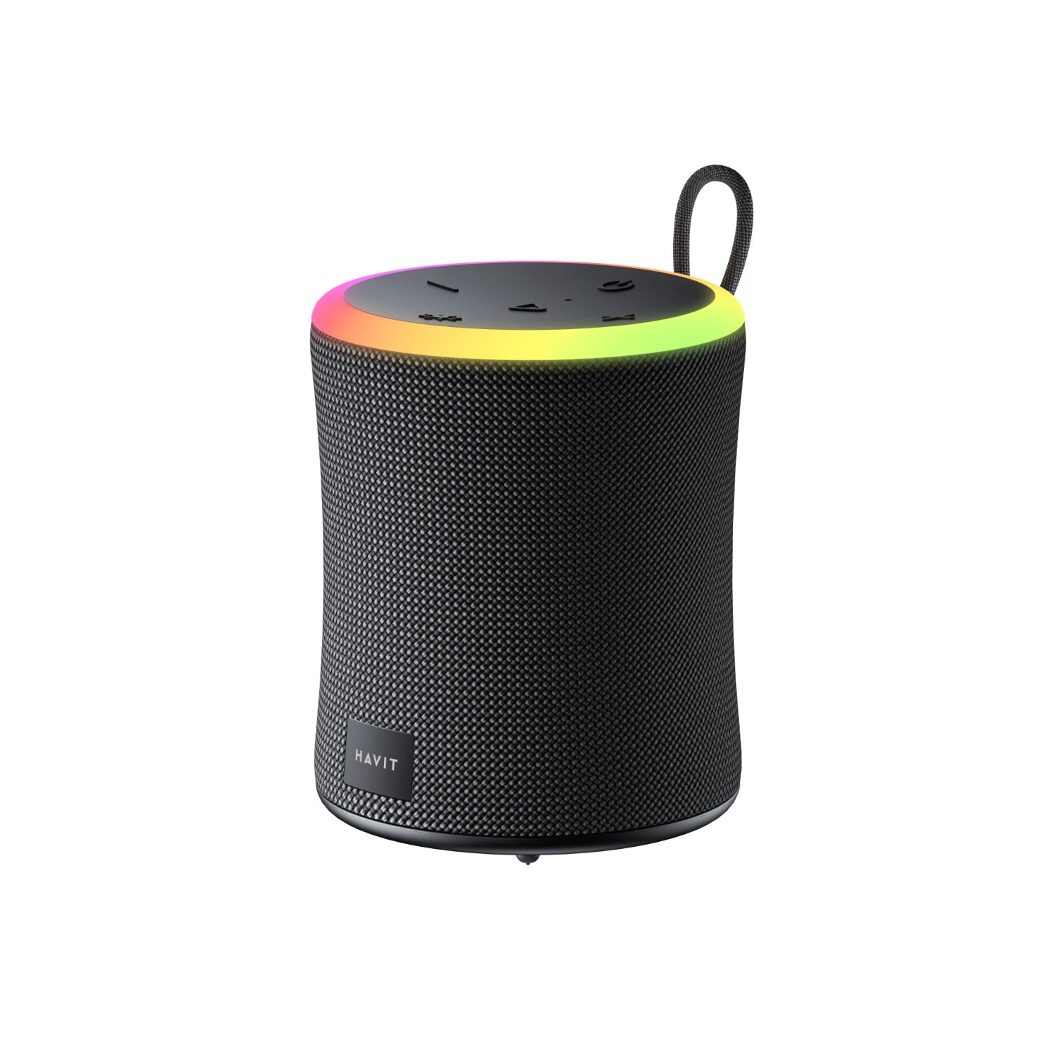 GUNMANSA Havit Ring Light Wireless Speaker - Small - Black