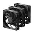 GUNMANSA HAVN H14 140mm PWM Black Fan - Tripple Pack.