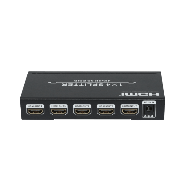 GUNMANSA HDCVT 1×4 HDMI 1.4 Splitter supports HDCP1.4 and EDID