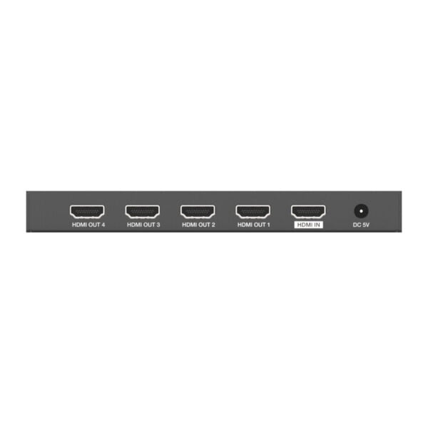 GUNMANSA HDCVT 1×4 HDMI 2.0 Splitter Supports HDCP 2.0, EDID and HDR