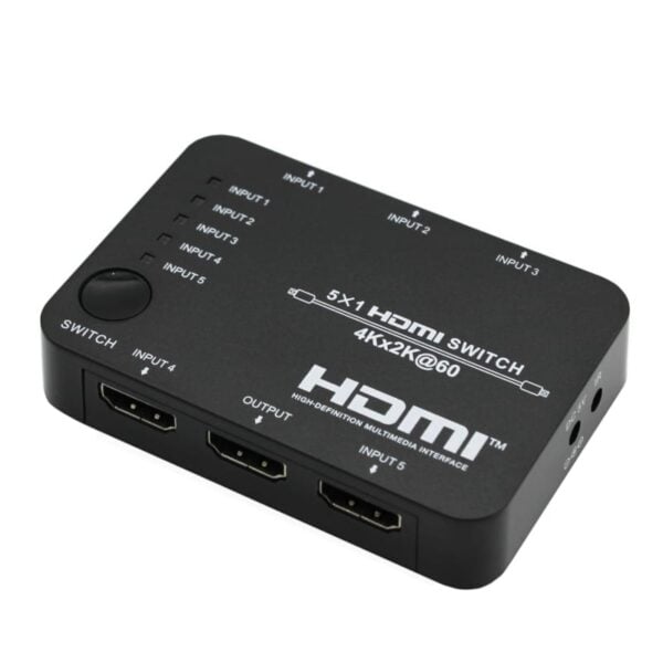 GUNMANSA HDCVT SWITCH HDMI 2.0 5-1