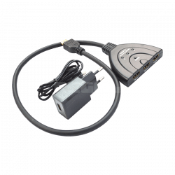 GUNMANSA HDMI Switch 3 in 1 out selector Part No: NW278-3