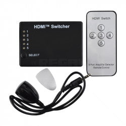 GUNMANSA HDMI Switch 5 in 1 out selector Part No: NW278