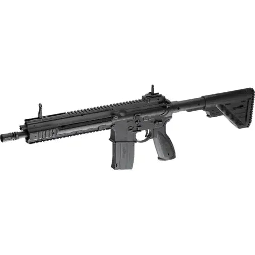 GUNMANSA Heckler & Koch HK416 A5 Gas Rifle BLK 4,5 mm (.177) BB CO2 &lt; 3 J 36R Full-Auto – 5.8405X