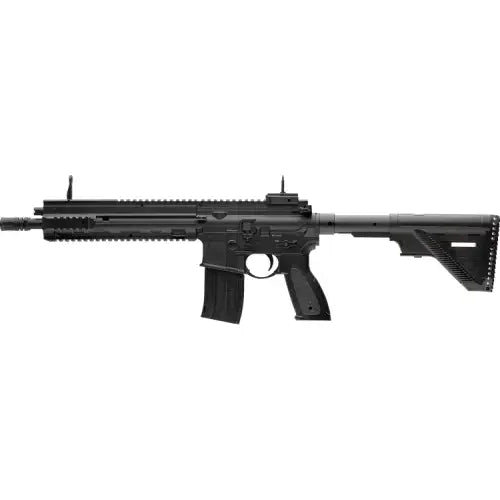 GUNMANSA Heckler & Koch HK416 A5 Gas Rifle BLK 4,5 mm (.177) BB CO2 &lt; 3 J 36R Full-Auto – 5.8405X