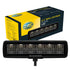 GUNMANSA Hella Black Magic 6.2" Mini LED Lightbar (Flood)