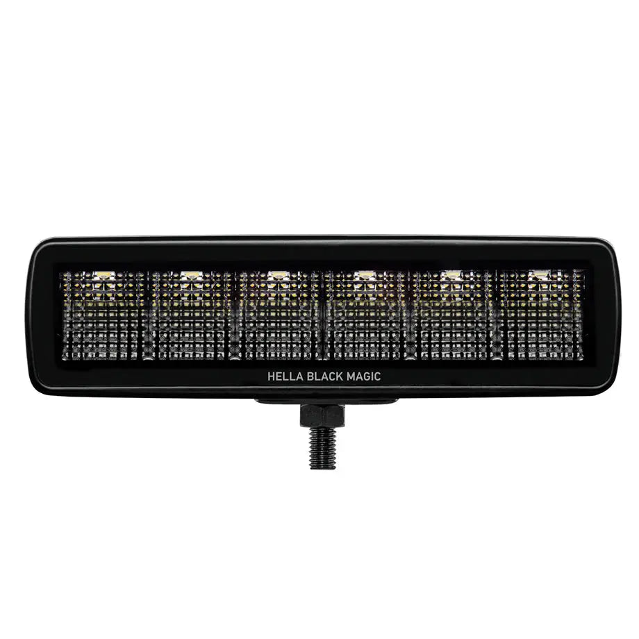 GUNMANSA Hella Black Magic 6.2" Mini LED Lightbar (Flood)