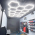 GUNMANSA Hexglo 14 Piece Hexagon Modular LED Lighting Kit