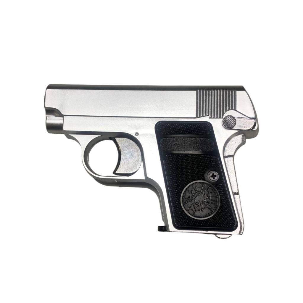 GUNMANSA HFC Colt .25 Green Gas Airsoft Pistol – Silver HG-107S