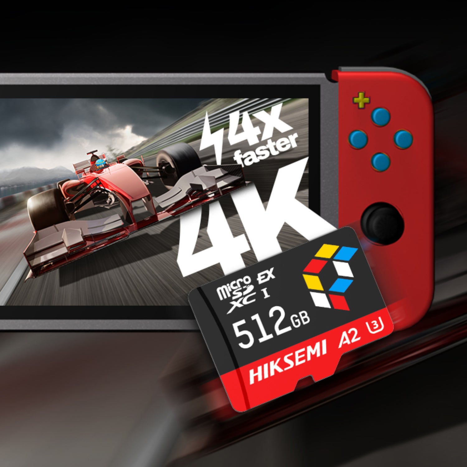 GUNMANSA Hiksemi Future PRO 512GB MicroSD EXPRESS PCIE 3x1 TLC (Without Adapter)