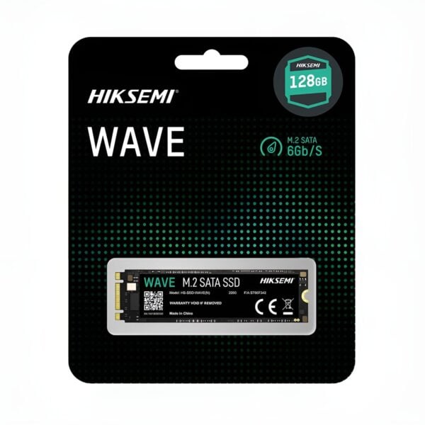 GUNMANSA Hiksemi WAVE(N) 128GB M.2 2280 SATA III SSD, High-Speed 550MB/s Read, 3D NAND