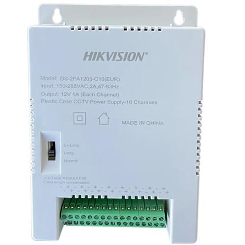 GUNMANSA Hikvision 12VDC 60W 16 Channel CCTV Power Supply