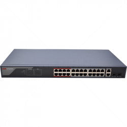 GUNMANSA Hikvision 24 Port 10/100 PoE Smart + 2 Gbps RJ45/SFP (Combo) Switch