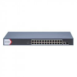 GUNMANSA Hikvision 24 Port Gigabit PoE Smart + 1 Gbps RJ45 + 1 Gbps SFP Switch Part No: NW298-2