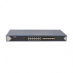 GUNMANSA Hikvision 24 Port Gigabit Switch 12 x Gbps RJ45 and 12 x Gbps SFP Part No: NW299