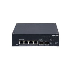 GUNMANSA Hikvision 4 Port Gigabit PoE Smart Managed Industrial Solar Switch