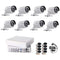 GUNMANSA Hikvision 8 Channel 720p DIY Complete Surveillance Kit