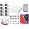 GUNMANSA Hikvision 8 Channel DVR 2MP Camera 100M Cat6 Cable CCTV Kit
