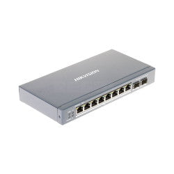 GUNMANSA Hikvision 8 Port Gigabit PoE Smart + 2 Gbps SFP Switch