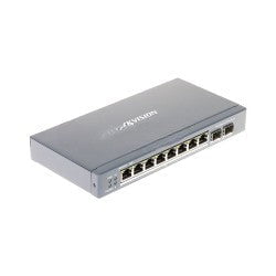 GUNMANSA Hikvision 8 Port Gigabit PoE Smart + 2 Gbps SFP Switch Part No: NW296-3