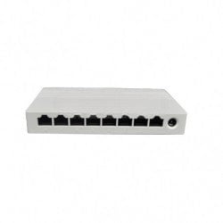 GUNMANSA Hikvision 8 Port Gigabit Switch (Plastic) 5VDC Part No: NW293