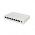 GUNMANSA Hikvision 8 Port Gigabit Switch (Plastic) 5VDC Part No: NW293